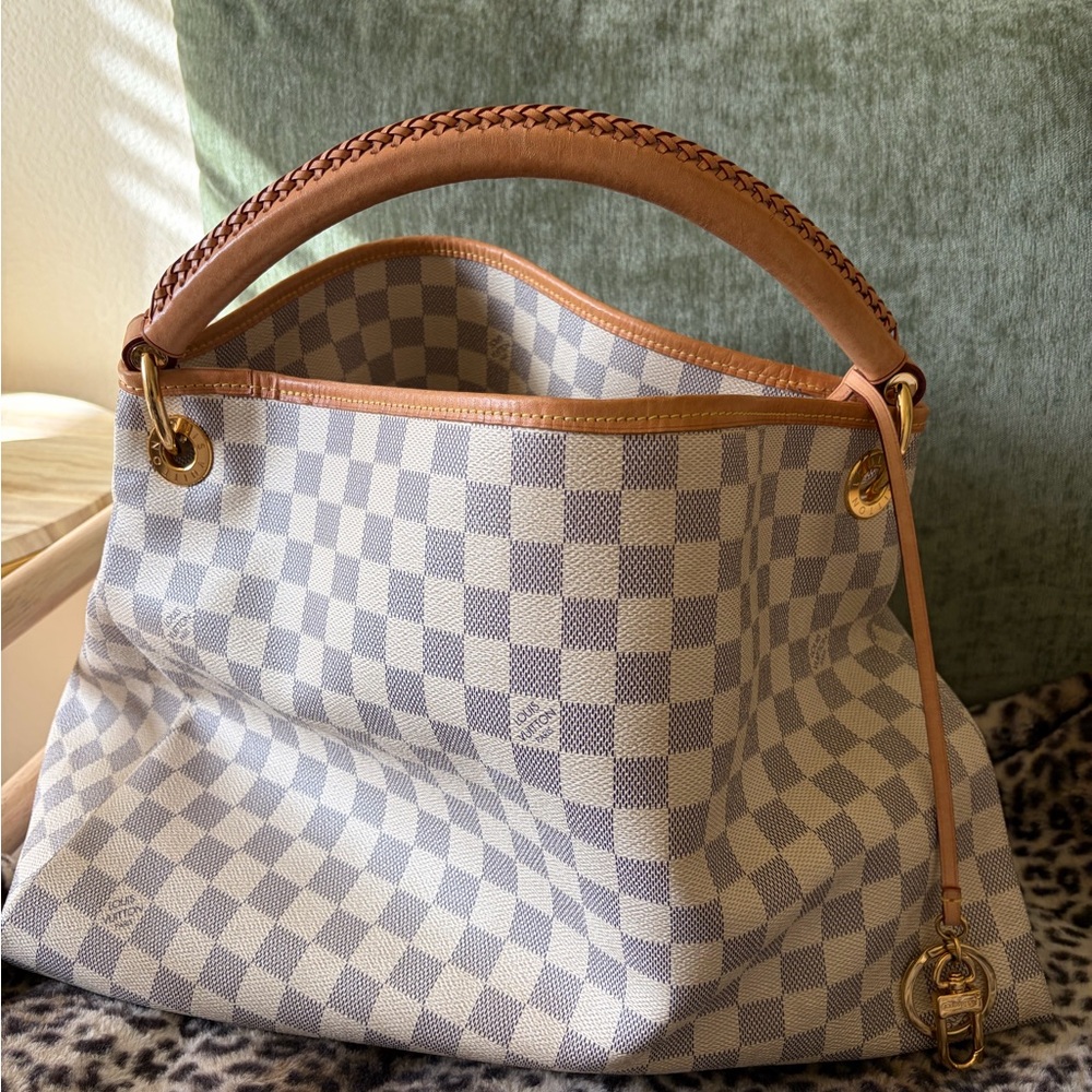 Louis Vuitton Damier Azur Shoulder Bag